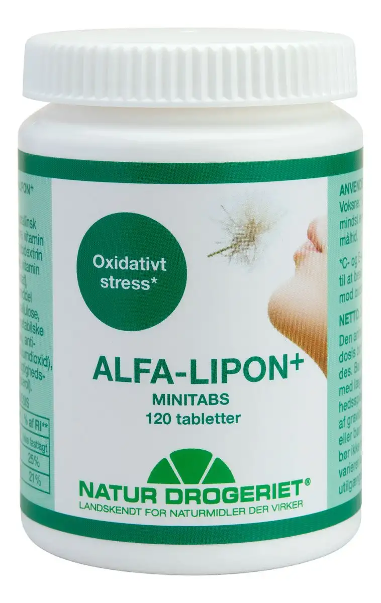 Natur-Drogeriet Alfa Lipon+ Minitabs - 120 tabl.