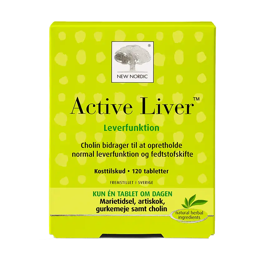 New Nordic Active Liver - 120 tabl.