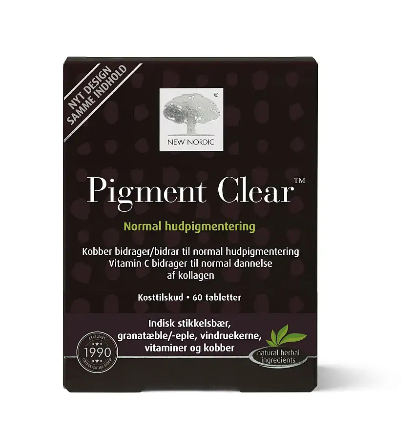 New Nordic Skin Care Pigment Clear - 60 tabl.