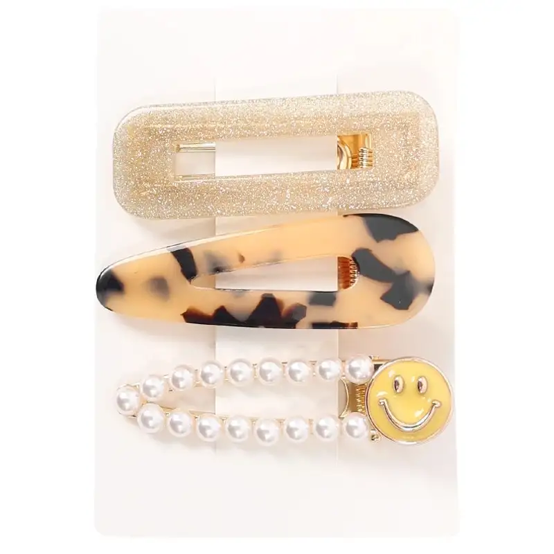 NICMA Styling Smiley-Clips 3-pack