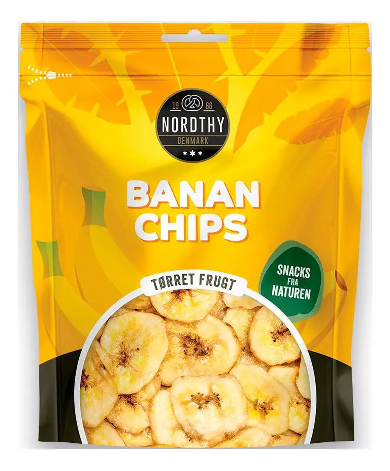 Nordthy Bananchips - 160 g.