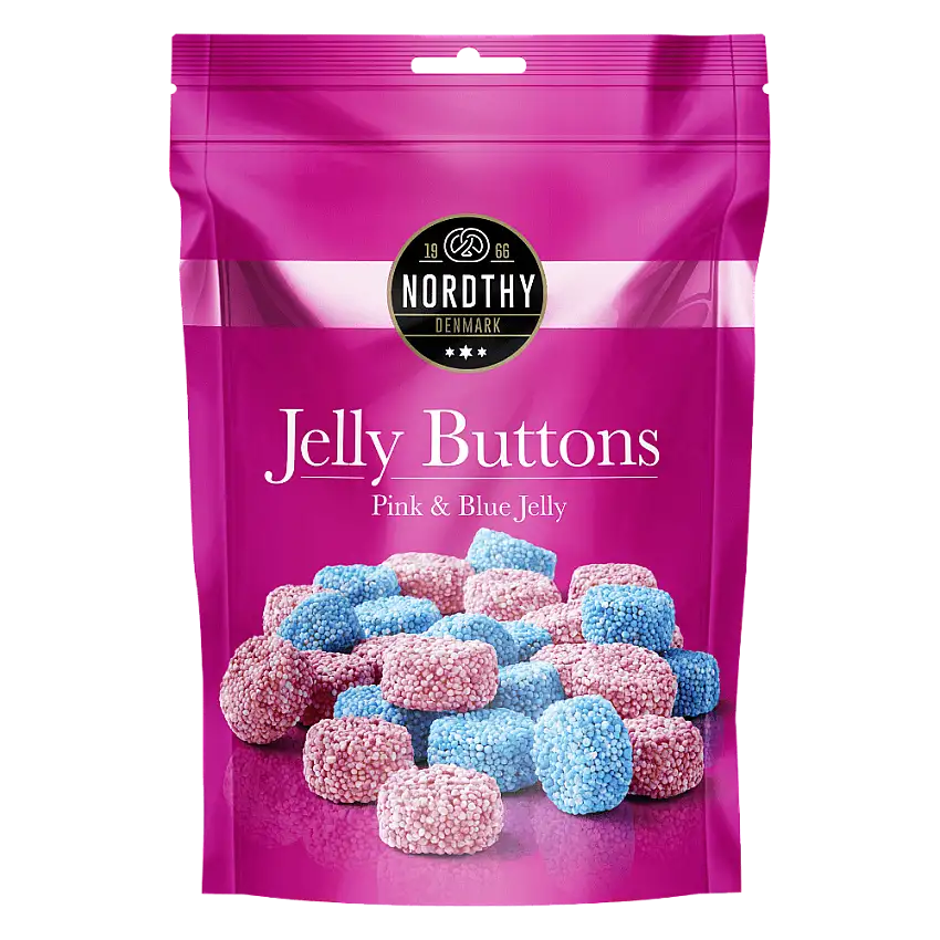 Nordthy Jelly Buttons - 125 g