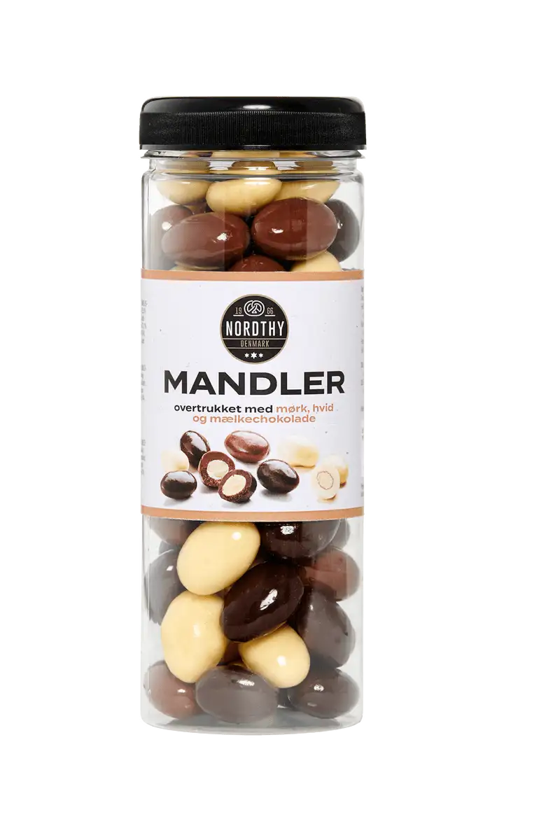 Nordthy Mandler Chokolade Mix - 325 g
