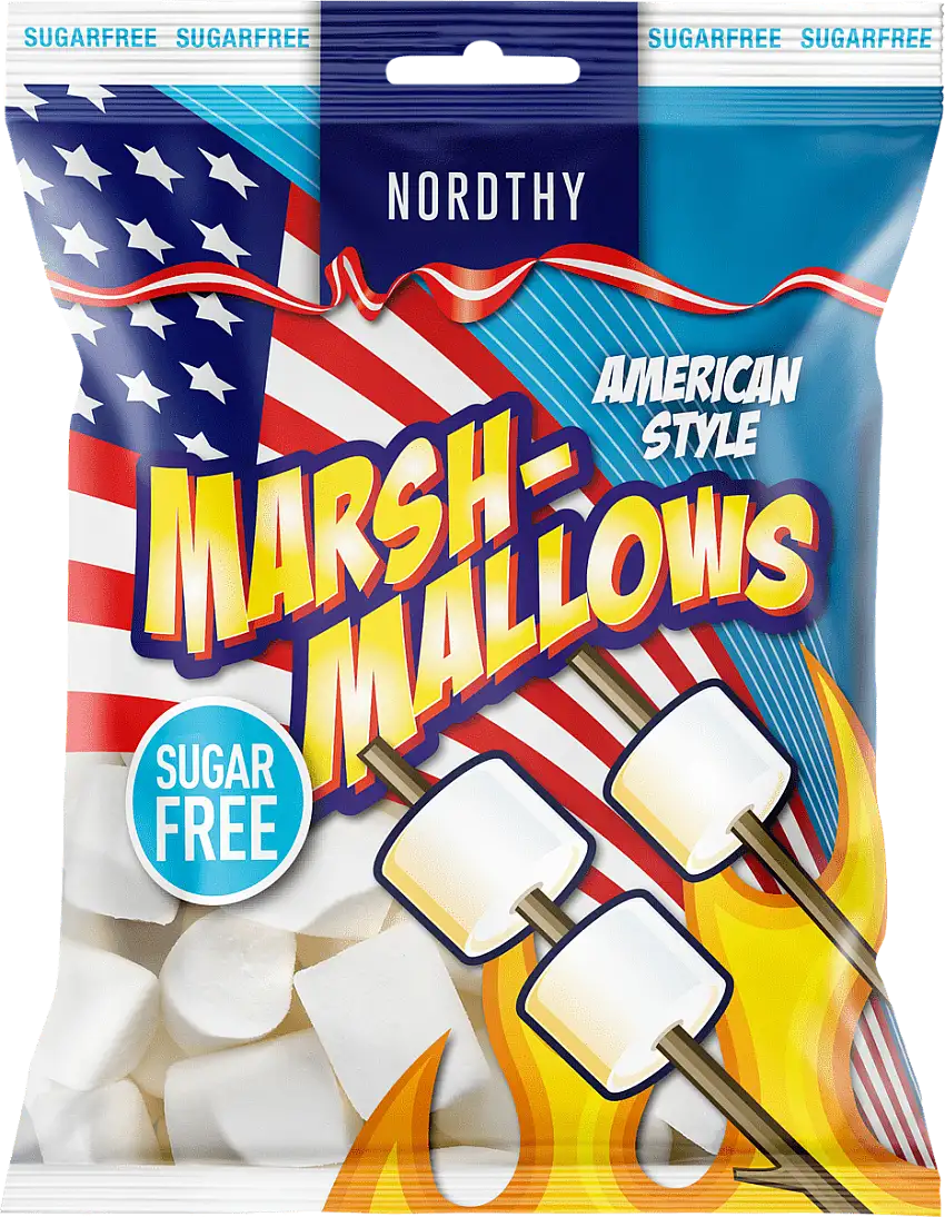 Nordthy Sukkerfri Marshmallows - 100 g