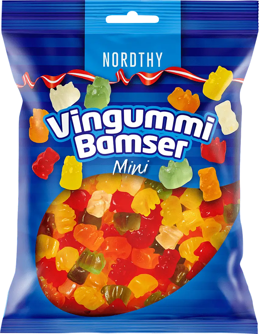 Nordthy Vingummibamser Mini - 170 g