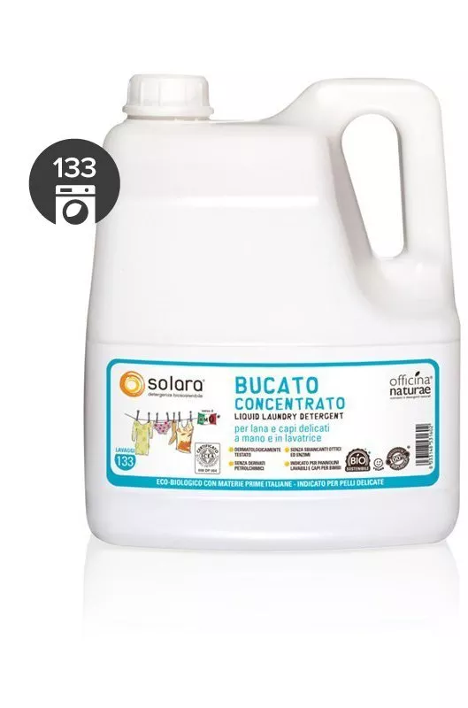 Officina Naturae Extra koncentreret vaskegele til håndvask og vaskemaskine BIO (4 l)