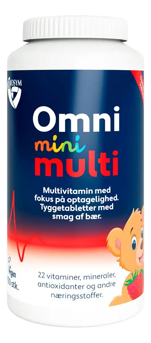 OmniMini Multi - 150 tyggetabl.