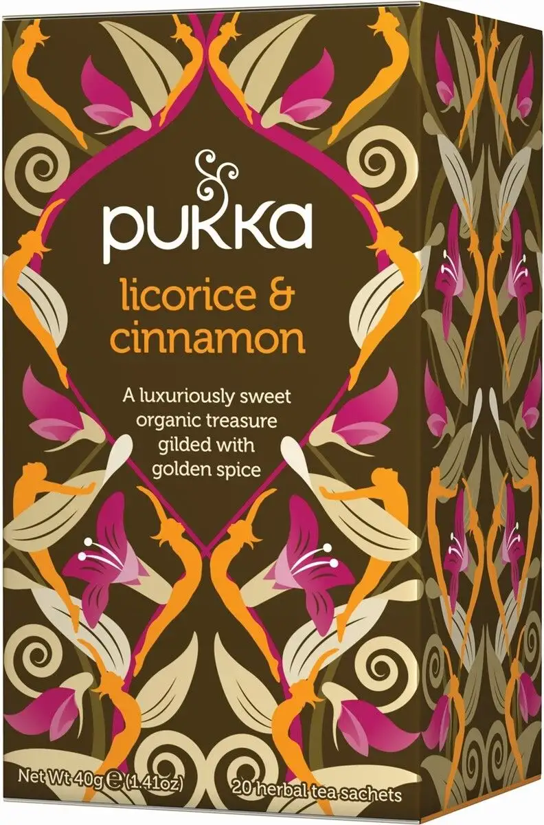 Pukka Licorice & Cinnamon te Ø - 20 breve