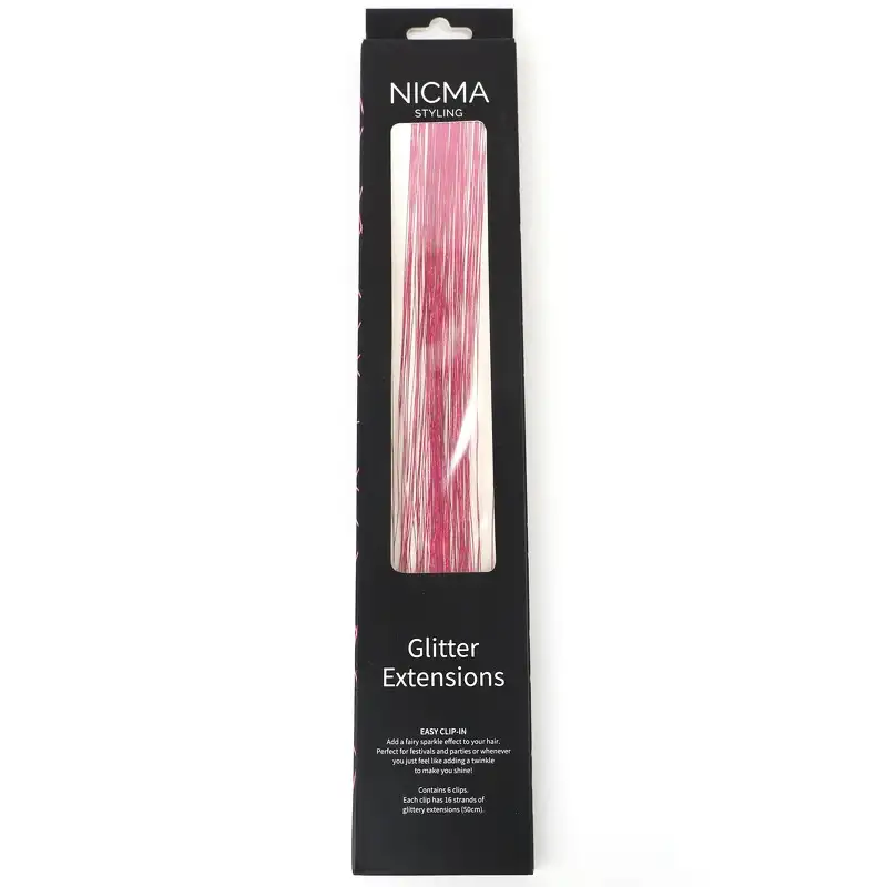 NICMA Styling Glitter Extensions - Purple