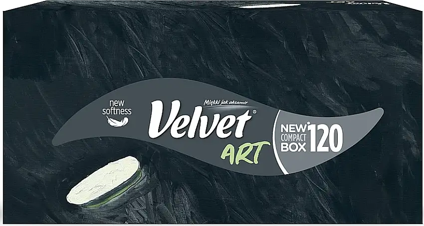 Servietter i boks "ART", 3 lag, 120 stk 46648339