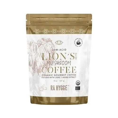 Rå Hygge Lion's Mane Mushroom Coffee Filtermalet Ø - 227 g.
