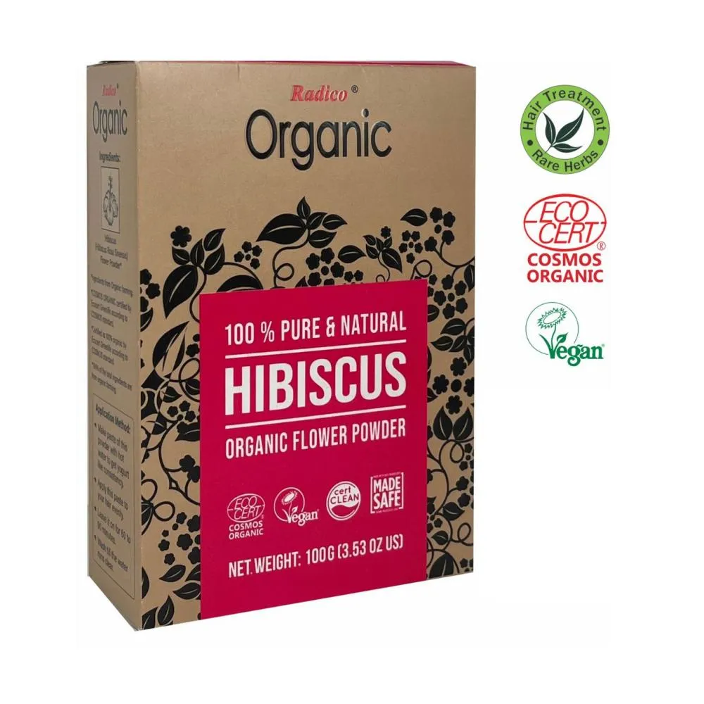 Radico Urtekure BIO (100 g) - Hibiscus - mod gråning og hårtab