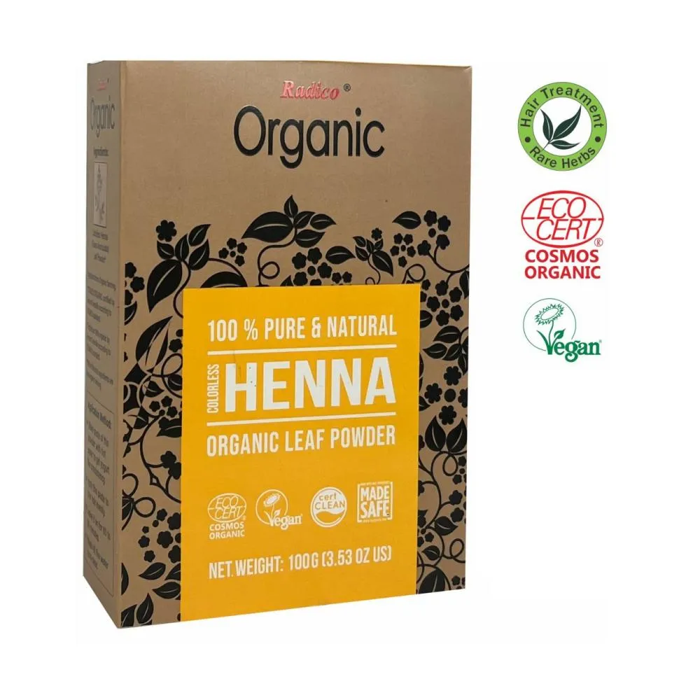 Radico Neutral henna BIO (100 g) - til hårregenerering