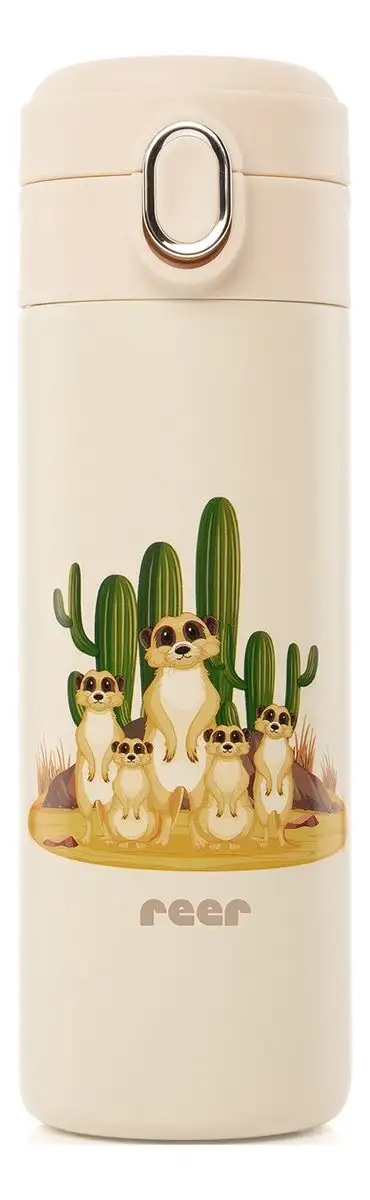 Reer Drikkedunk m. Sugerør Creme - 1 stk.