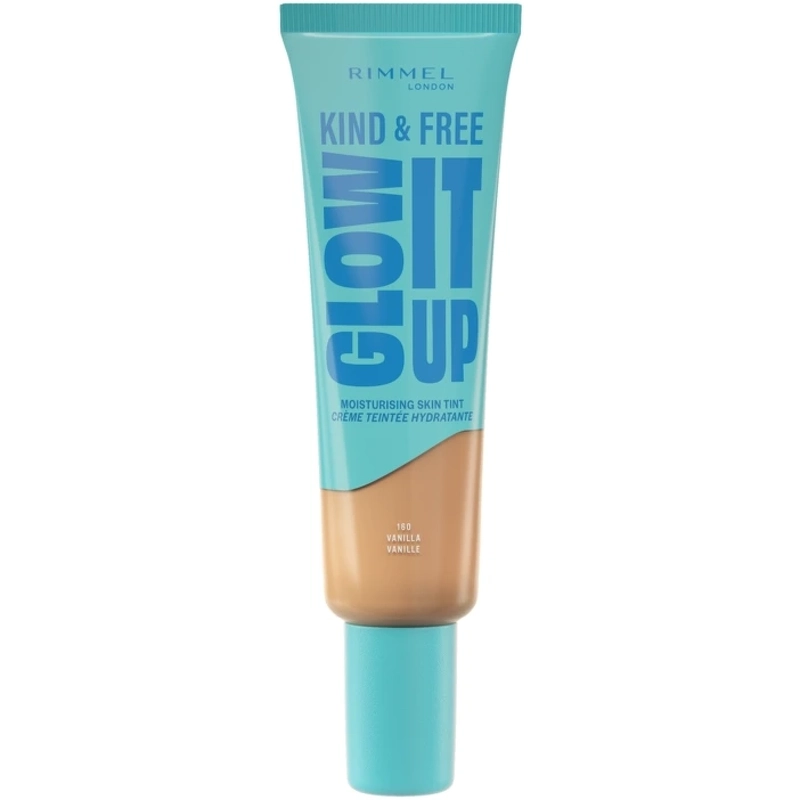 RIMMEL Kind & Free Glow It Up Skin Tint 30 ml - Vanilla 160