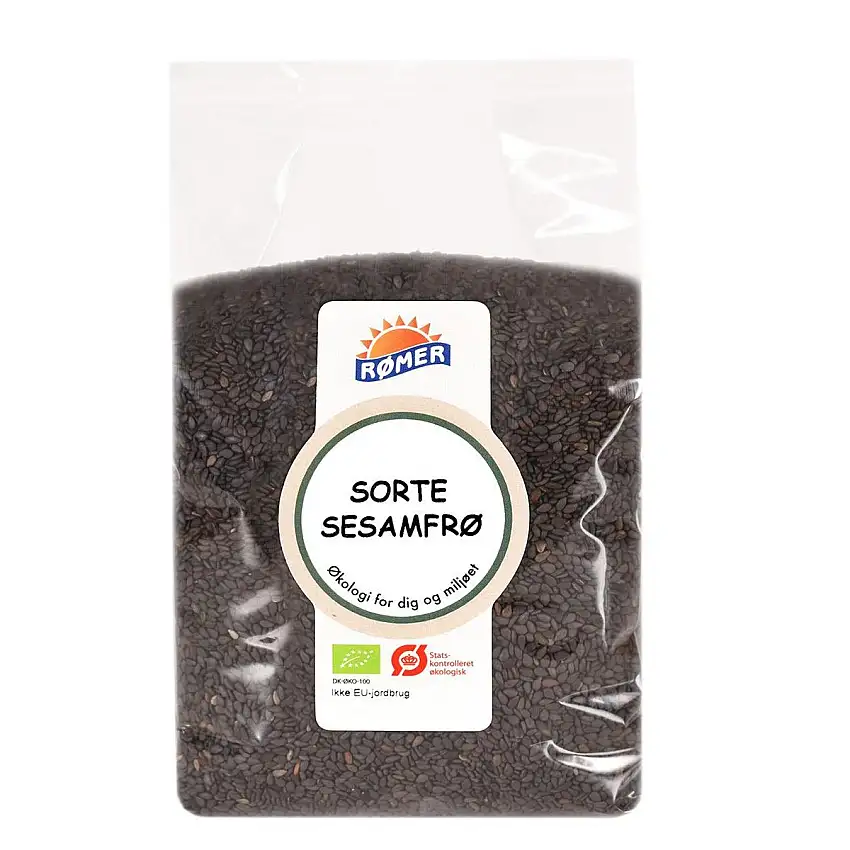 Rømer Sorte sesamfrø Ø - 500 g