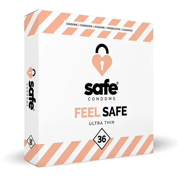 SAFE kondomer, Feel Safe Ultra Thin - 36 stk.