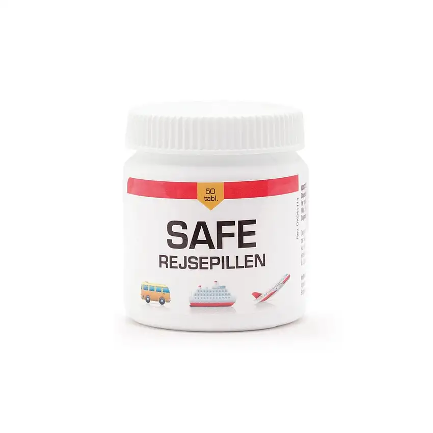 Safe Rejsepillen - 50 stk.