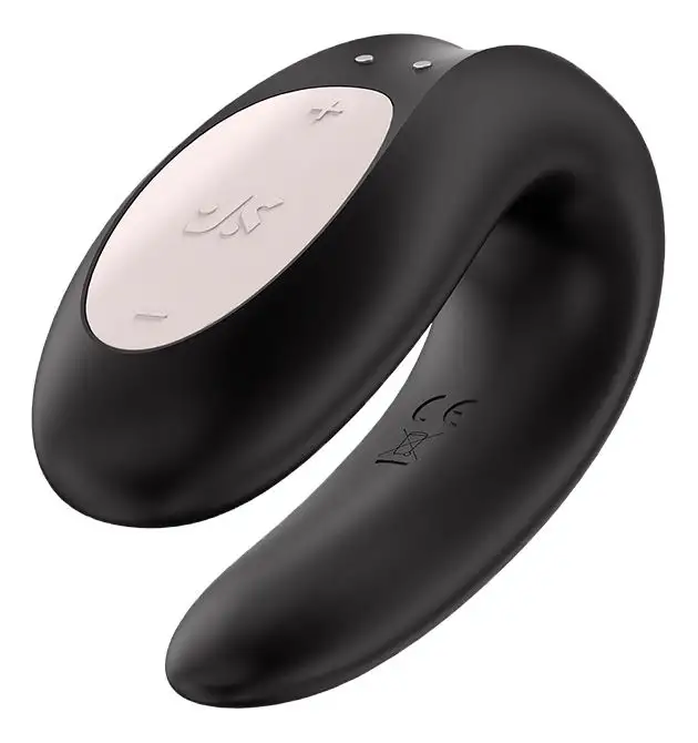 Satisfyer Double Joy Par Vibrator m. App Black - 1 stk.