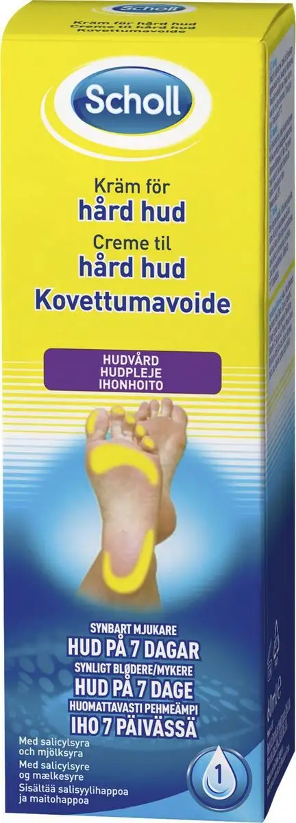 Scholl Creme til hård hud - 60 ml