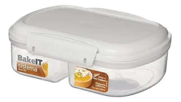 Sistema BAKE IT - 630 ml. split - hvid