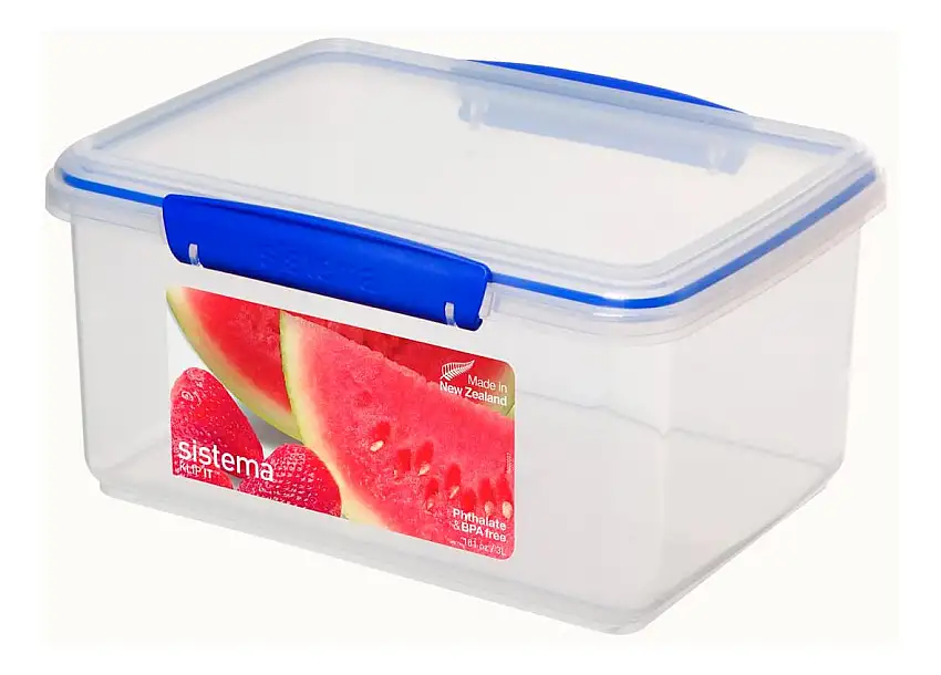 Sistema KLIP IT Opbevaringsboks blå - 3 L