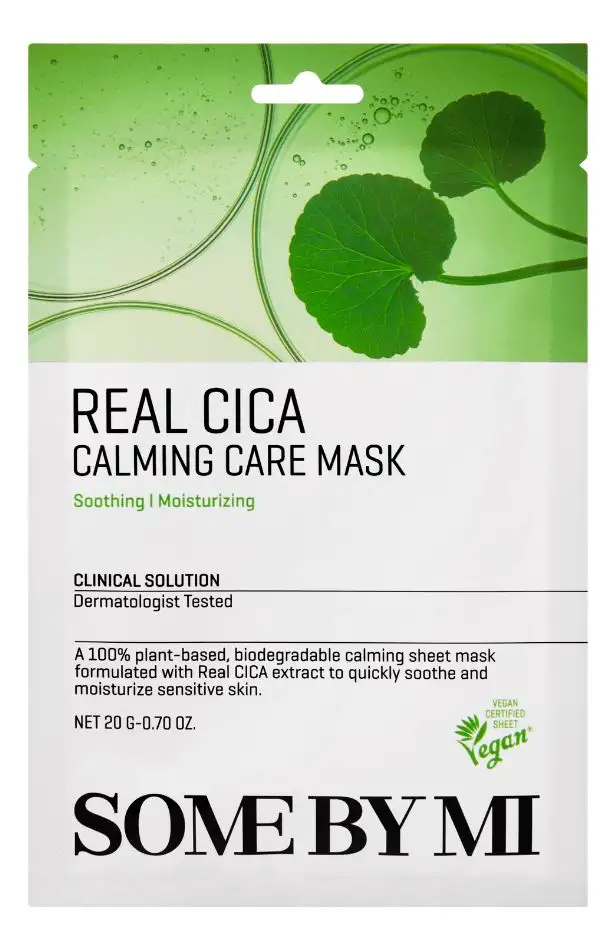 Some By Mi Real Cica Calming Care Mask - 20 g.