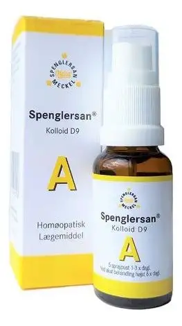 Spenglersan A D9 dråber - 20 ml