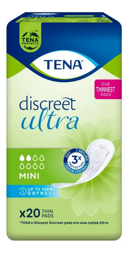 TENA Discreet Ultra Mini Inkontinensbind - 20 stk.