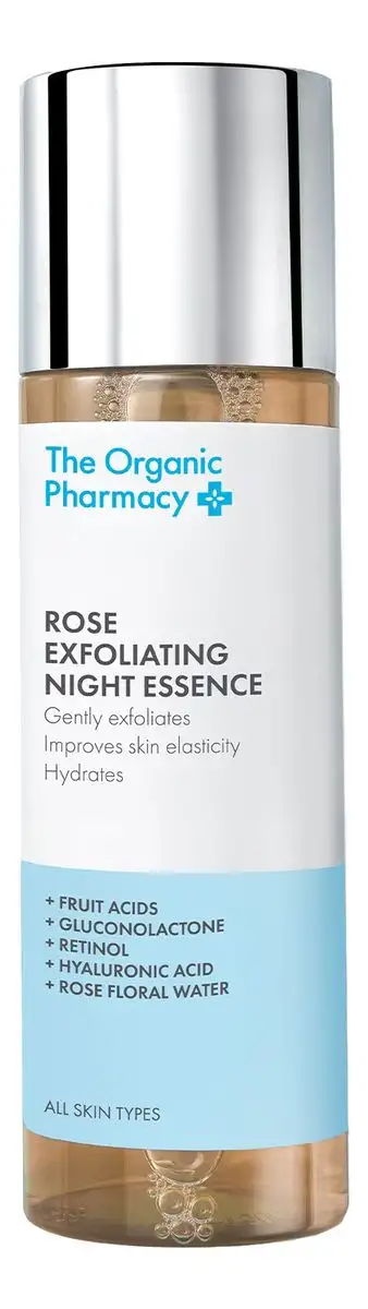 The Organic Pharmacy Rose Exfoliating Night Essence - 150 ml.