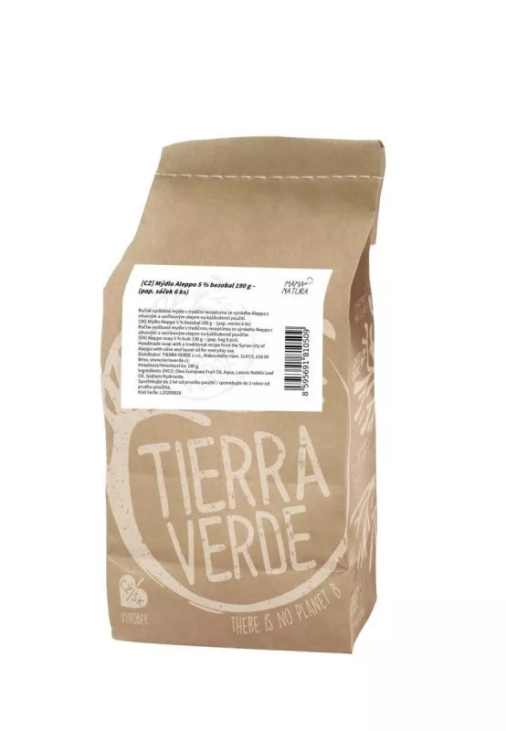 Tierra Verde Aleppo-sæbe til problematisk hud (6 stk x 190 g)