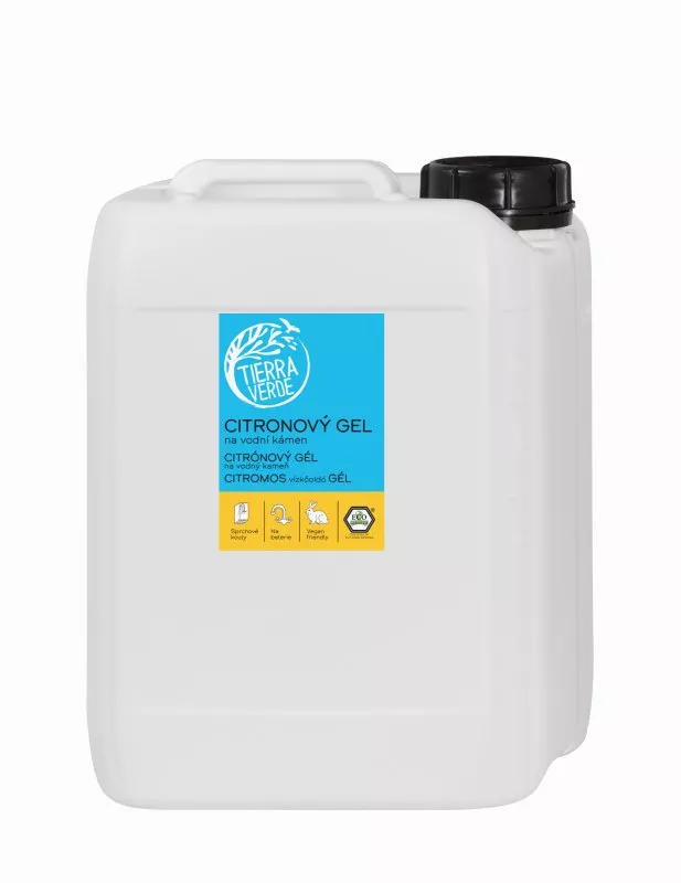 Tierra Verde Citron Gel til kalk (5 l) - fjerner aflejringer