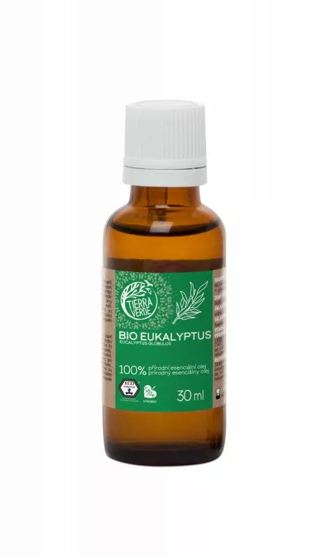 Tierra Verde Æterisk olie Eukalyptus BIO (30 ml) - lindrer ved forkølelse