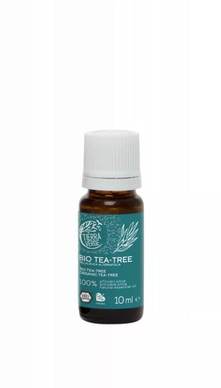 Tierra Verde Æterisk olie Tea tree BIO (10 ml) - antibakteriel hjælpemiddel