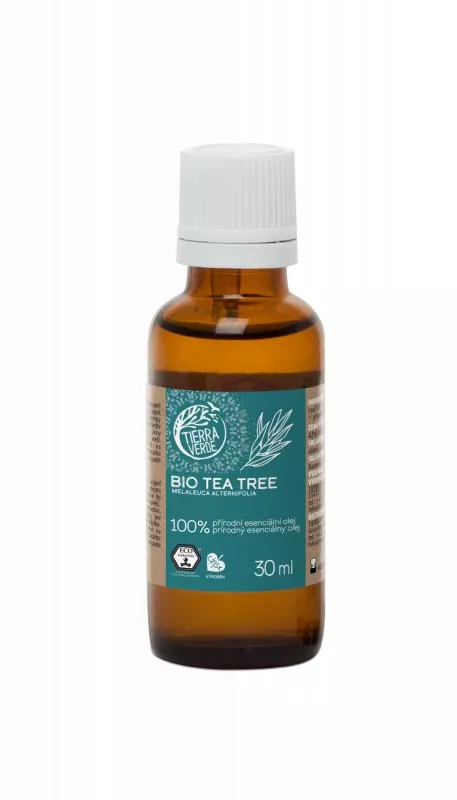 Tierra Verde Æterisk olie Tea tree BIO (30 ml) - antibakteriel hjælpemiddel