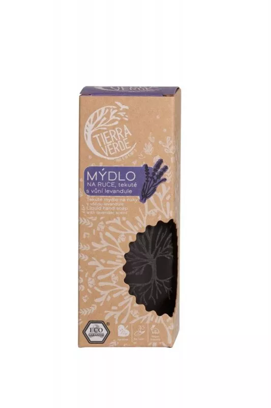 Tierra Verde Flydende håndsæbe med duft af lavendel (230 ml)