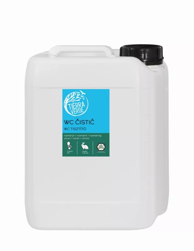 Tierra Verde WC-rens med rosmarin og citron (5 l) - med citronsyre