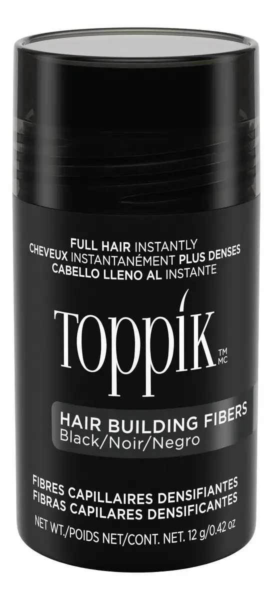 Toppik Hair Building Fibers Black - 12 g.