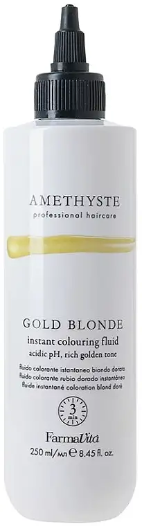 Farvet fluid, fyldig gylden nuance 29692719