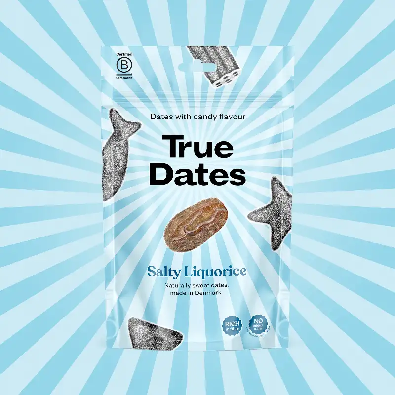 True Dates - Salty Liquorice - 100g.