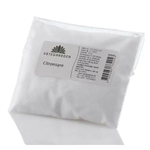 Urtegaarden Citronsyre - 100 g