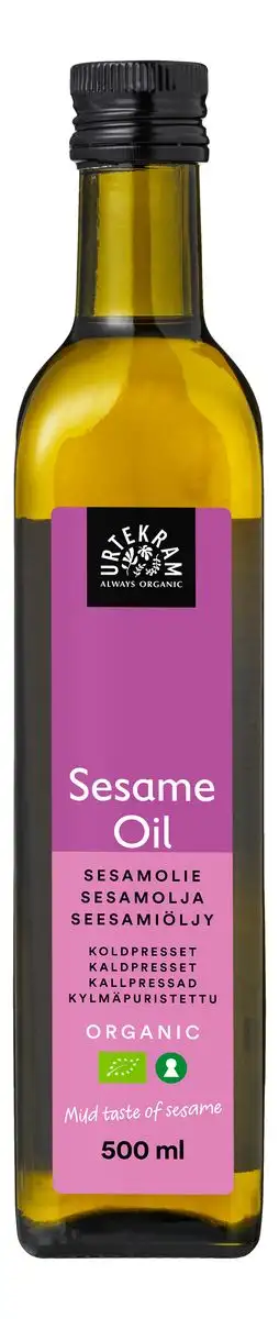 Urtekram Sesamolie koldpresset - 500 ml