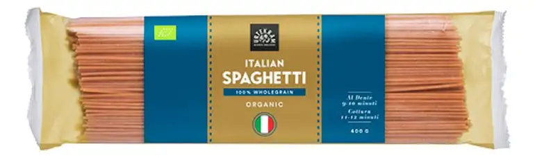 Urtekram Spaghetti Fuldkorn, økologisk - 400 g