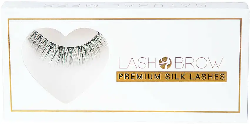 Lash Brow Premium Silk Lashes Natural Mess 14591854