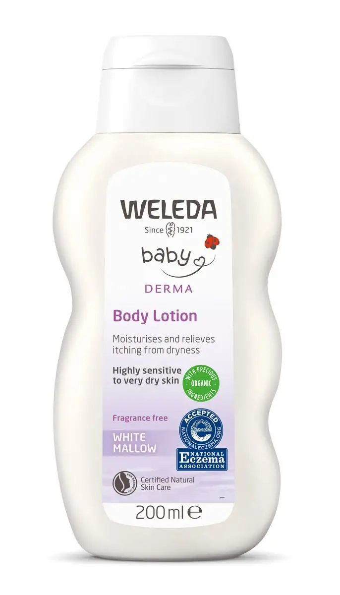 Weleda Baby Bodylotion White Mallow - 200 ml