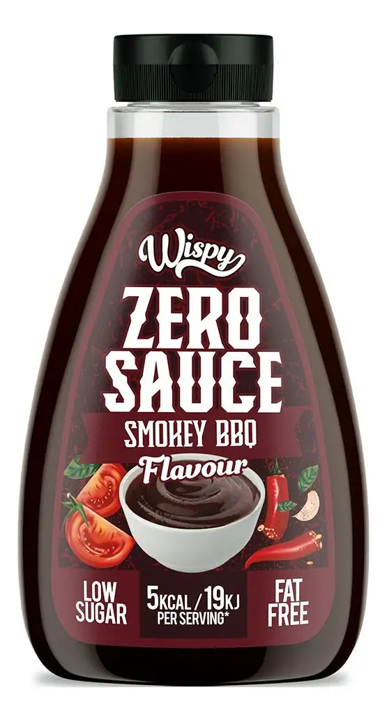 Wispy Zero Sauce Smokey BBQ - 430 g.
