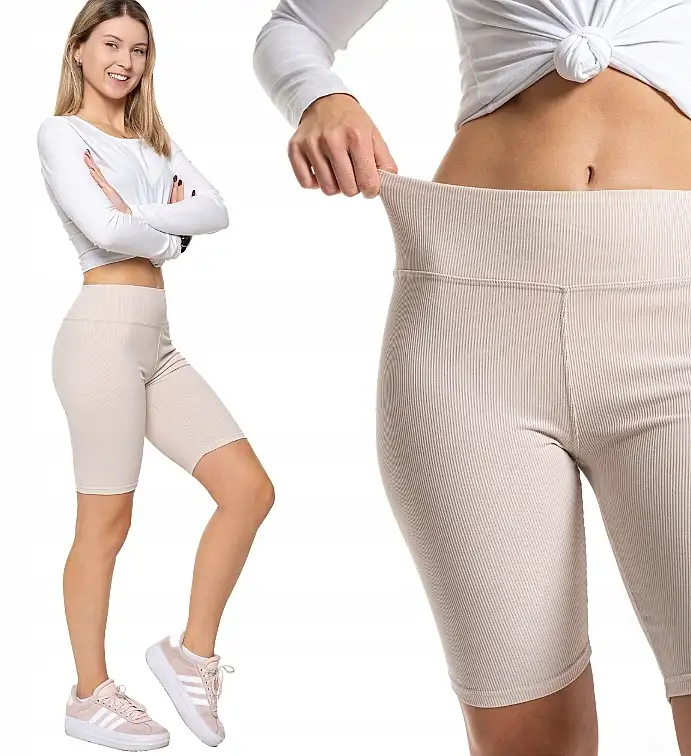 Kvinders cykelshorts RDL850-013, beige 27394976