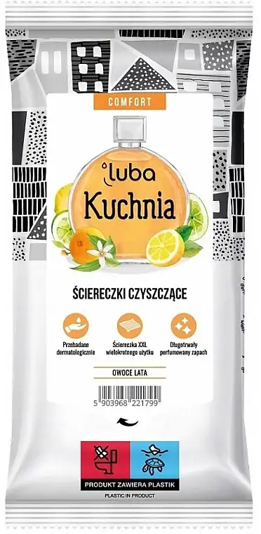 Parfumerede køkkenrengøringsservietter "Citrus" 11692073