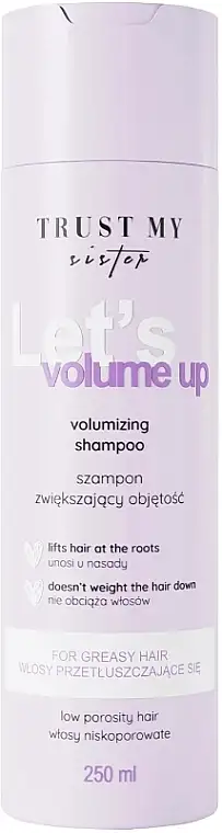 Shampoo til at øge hårvolumen med lav porøsitet 78877115