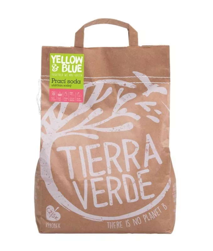 Tierra Verde Arbejdsstærk soda, natriumcarbonat - pose 5 kg